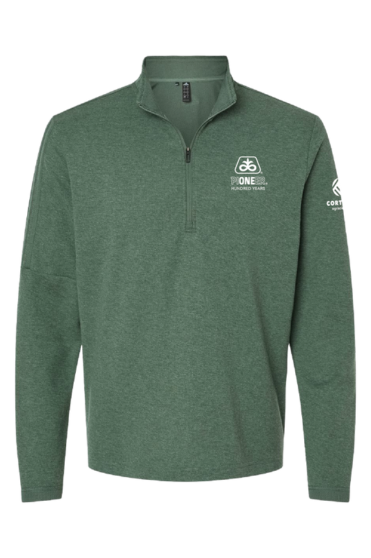 Men's Adidas 3-Stripes Quarter Zip Sweater