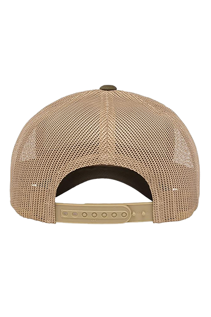 Big Size Moss & Khaki Mesh Yupoong Cap