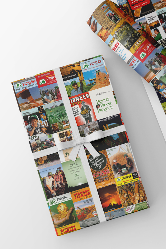 100-Year Anniversary Wrapping Paper Sheets