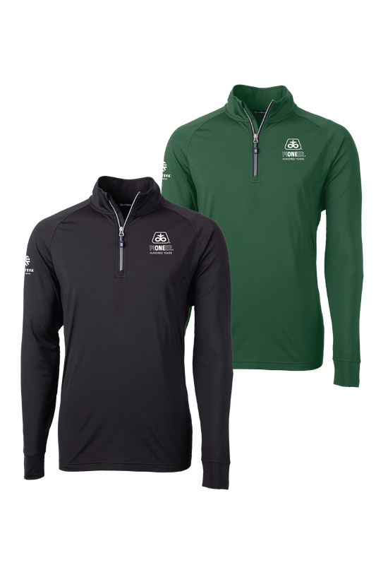 Men's Cutter & Buck Adapt Recycled Quarter Zip Pullover