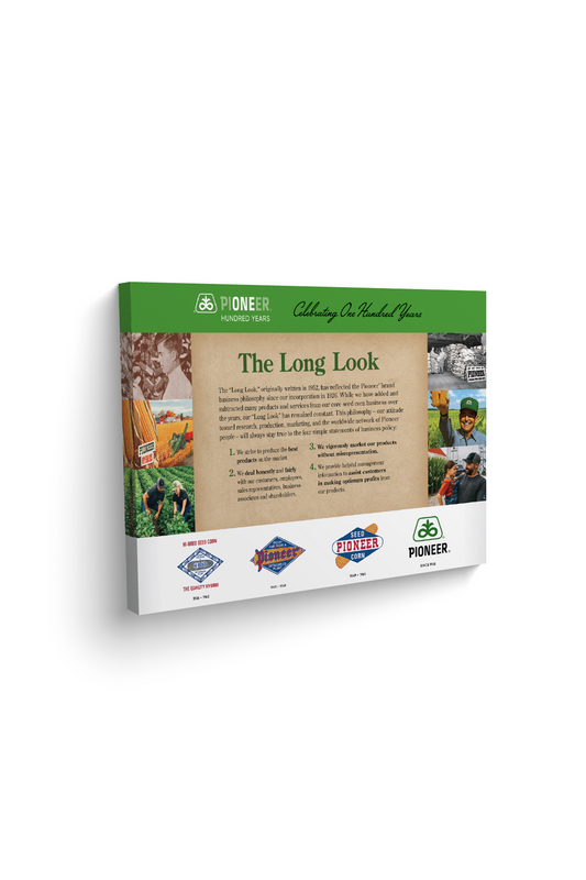 The Long Look Canvas Print